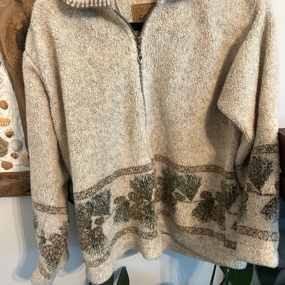 Alps Tops - Cozy Cabin Pinecone Sweater